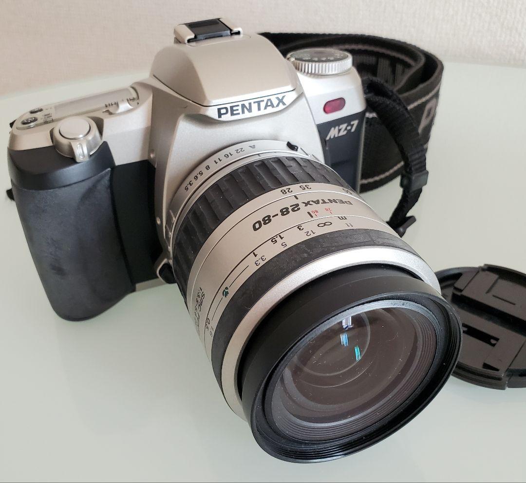 PENTAX MZ-7 一眼レフカメラ＋ FAレンズ 付属品付・電池、取説あり