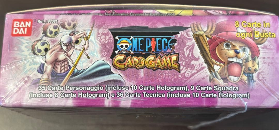 ワンピース カード 旧 未開封 シュリンク付き BOX 海外 9弾