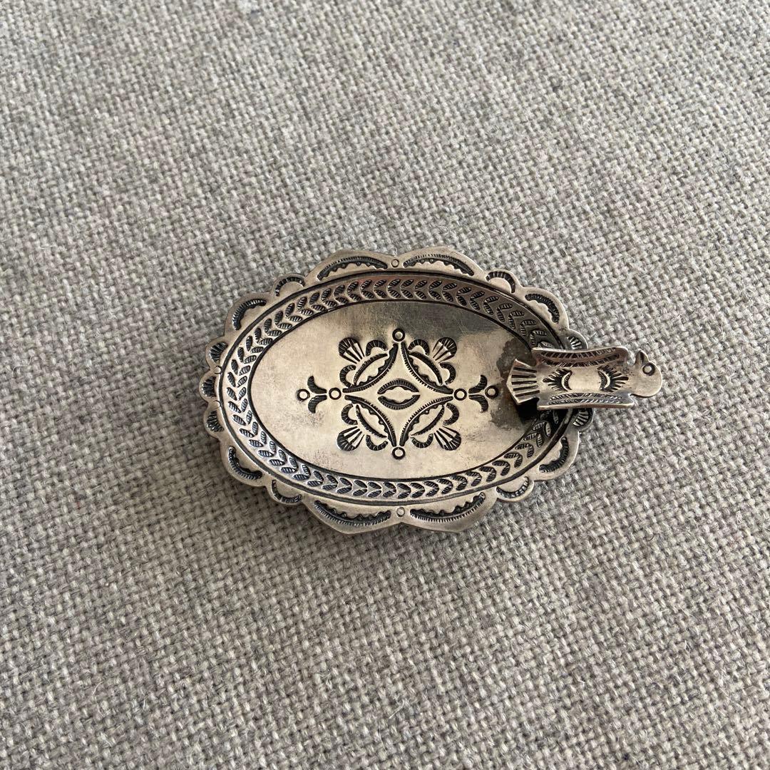 ヴィンテージ シルバー ナバホ 灰皿 アシュトレイ アンティーク サンダーバード