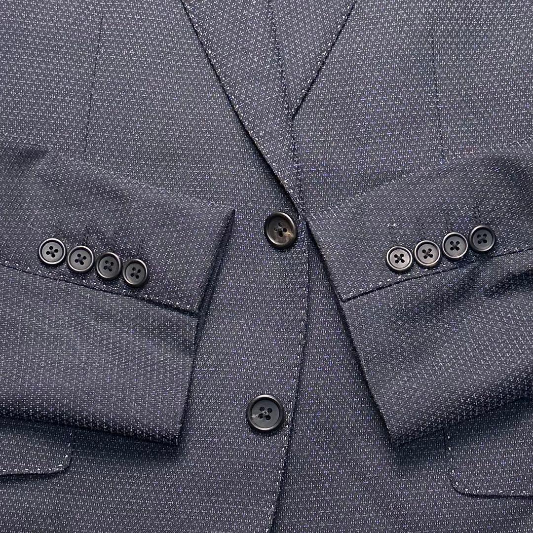 専用希少 極美品 ポールスミス 青薔薇柄 花柄 セットアップ白ステッチ 総裏 L