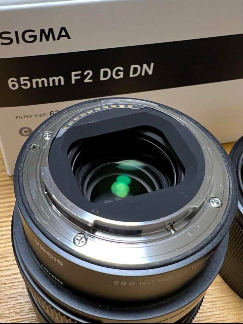 SIGMA 65mm F2 DG DN 単焦点SONY フルサイズ対応　保証書付