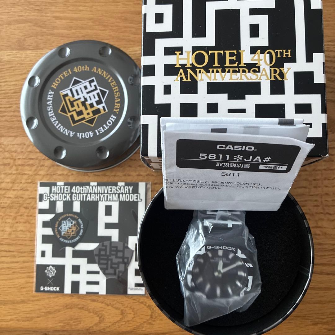 G-SHOCK 40周年記念 Guitarrhythmモデル　布袋寅泰