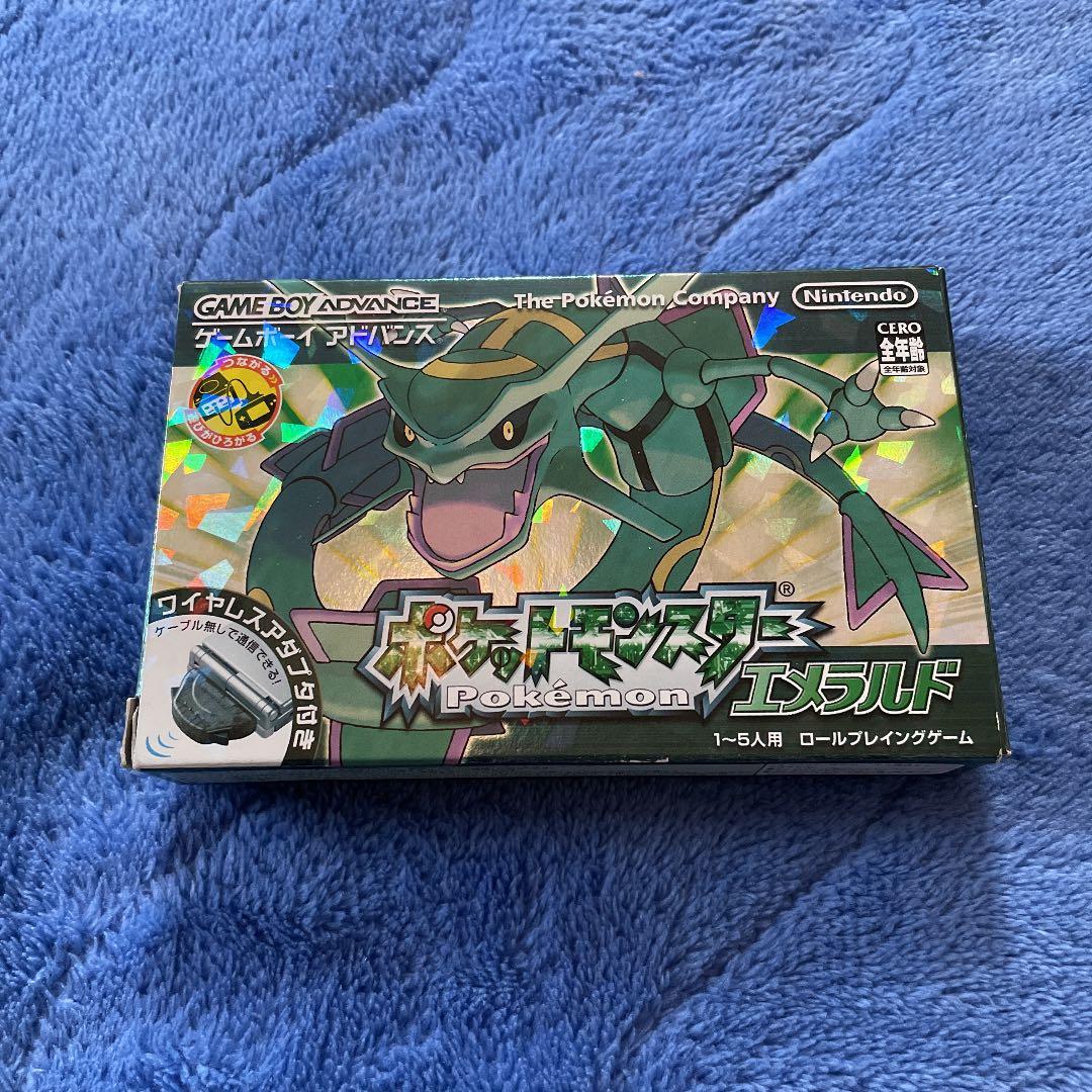 蟹*様 早い者勝ち⁉️ポケットモンスター エメラルド GBA