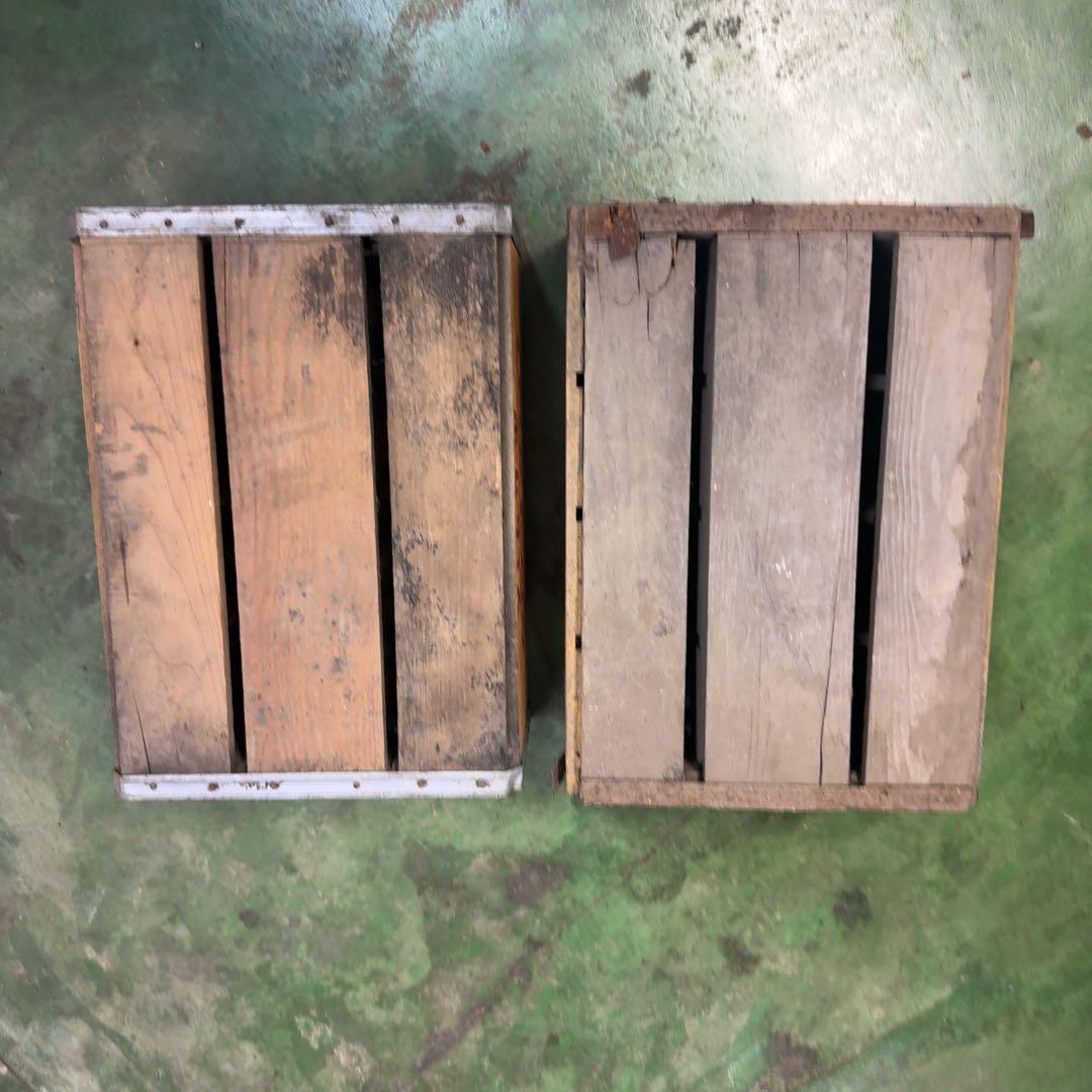 コカコーラホームサイズ木箱 2個セット