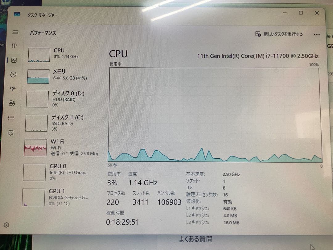 aspen 高性能デスクトップ Dell XPS(8940)第11世代i7