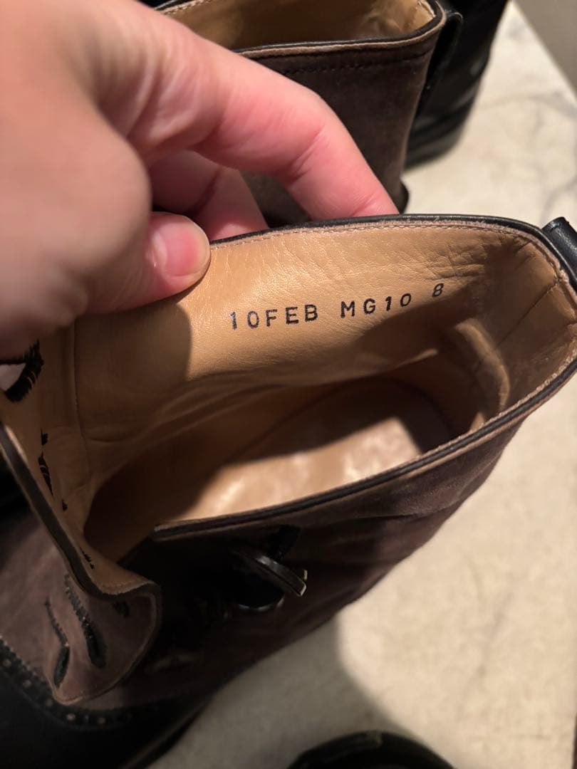 ボタンブーツ　30sスタイル