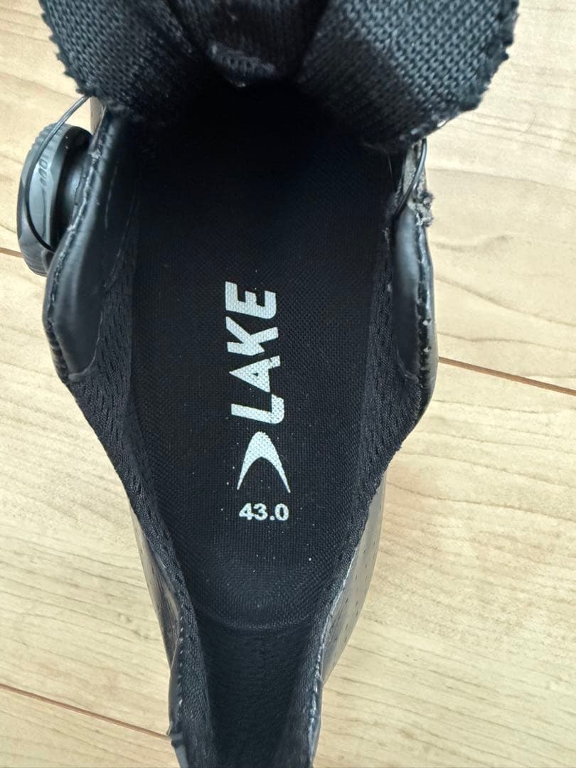 希少 レイク cx301 サイズ43 ロードレースビンディングシューズ