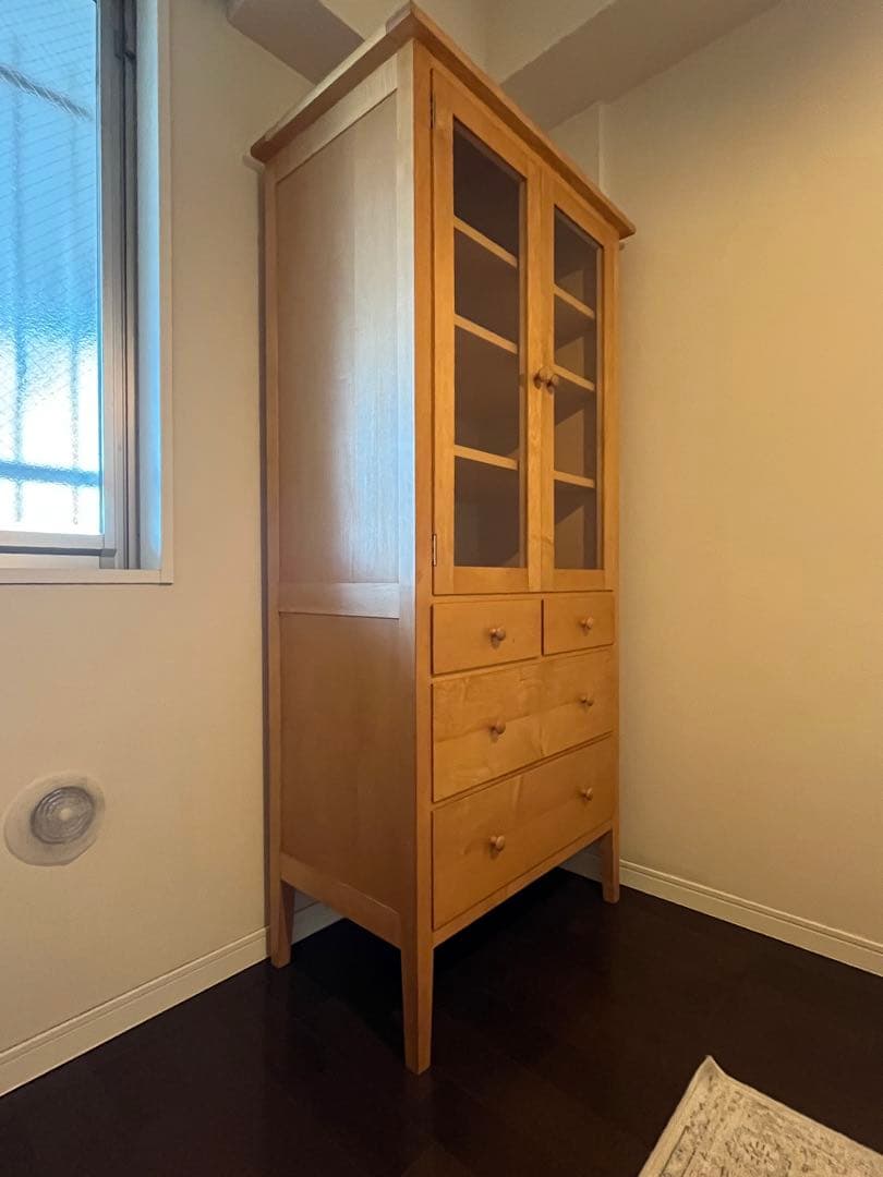 TIMELESS COMFORT メイプル無垢材 キッチンキャビネット