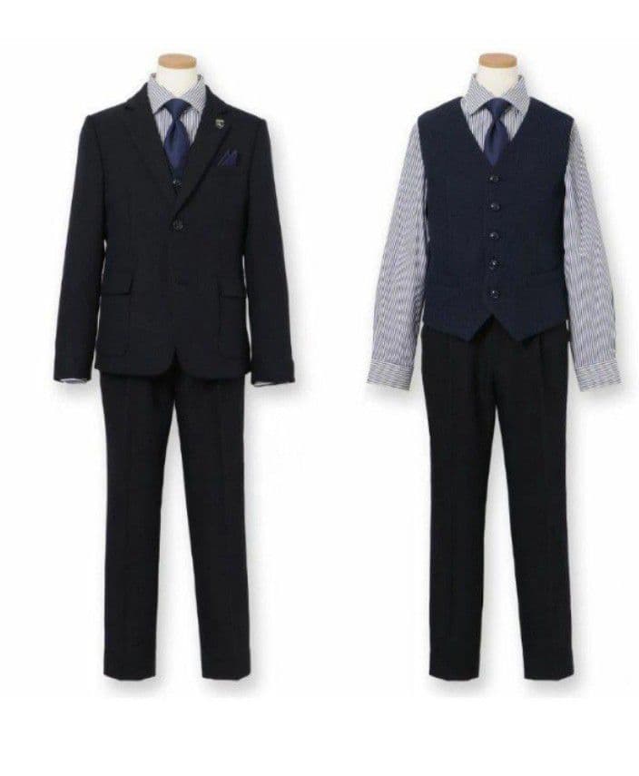 [yurie様]注意事項ご確認ください！ ネイビー フォーマルスーツ 150cm