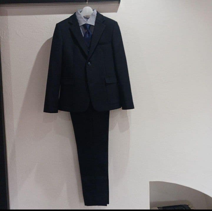 [yurie様]注意事項ご確認ください！ ネイビー フォーマルスーツ 150cm