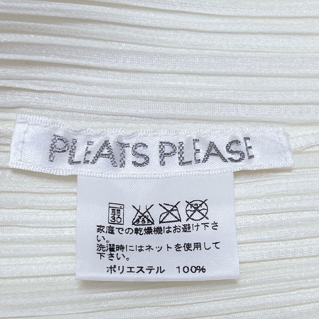 極美品✩プリーツプリーズ イッセイミヤケ ノースリーブ トップス ハイネック L