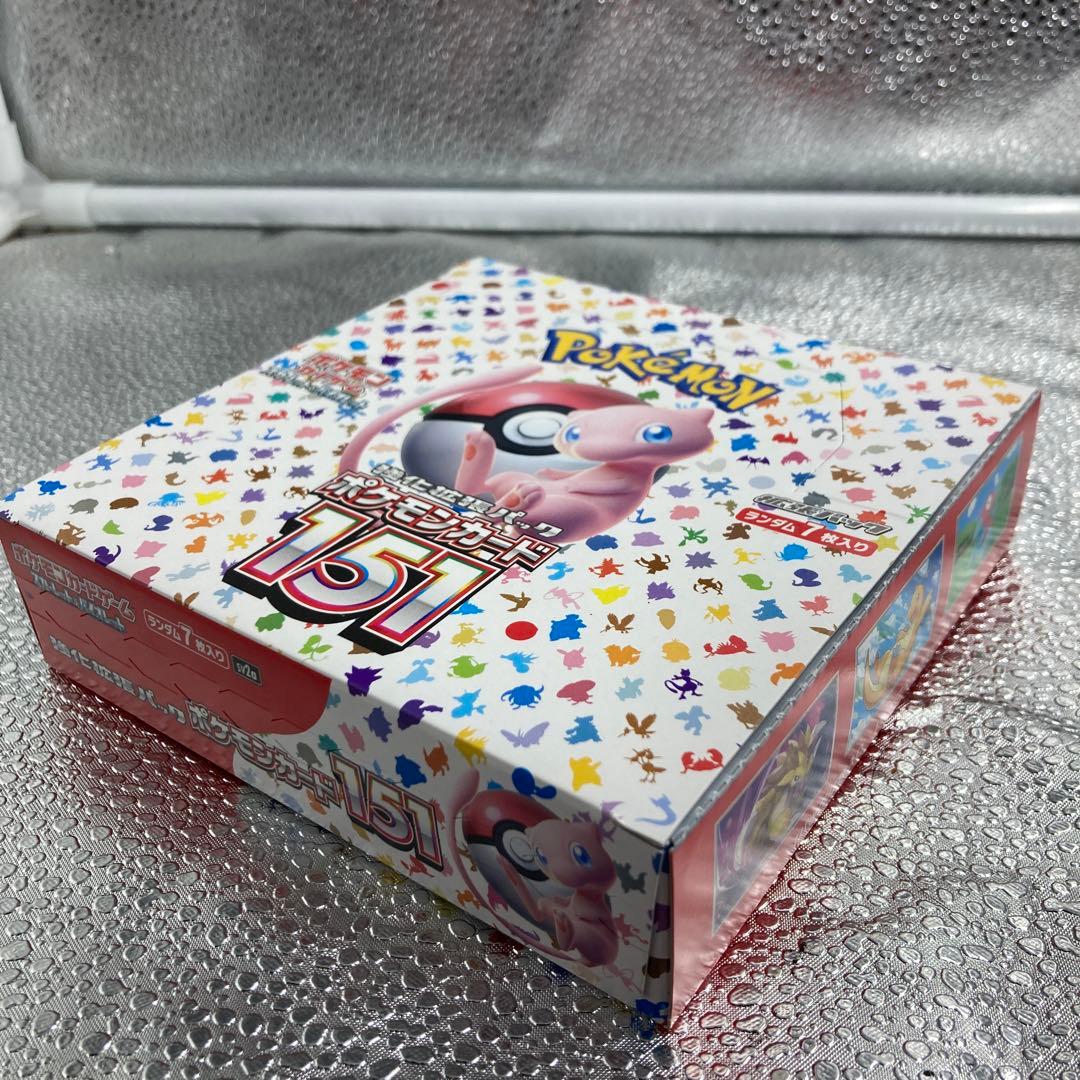 【A164】ポケモンカードゲーム 151 シュリンク無しBOX