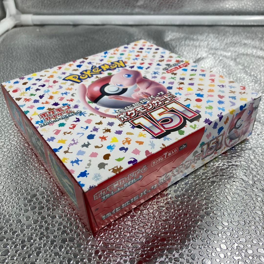 【A164】ポケモンカードゲーム 151 シュリンク無しBOX