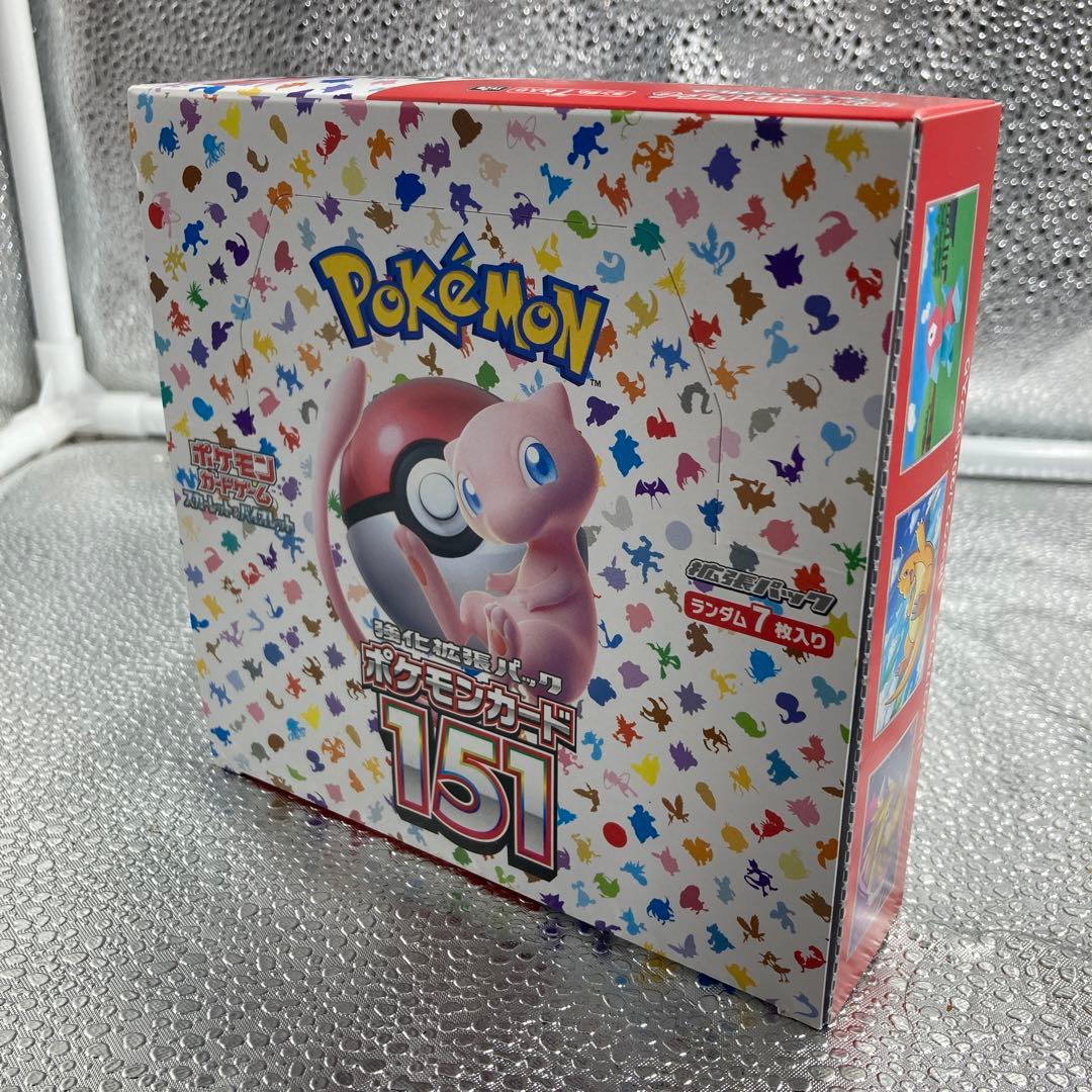 【A164】ポケモンカードゲーム 151 シュリンク無しBOX