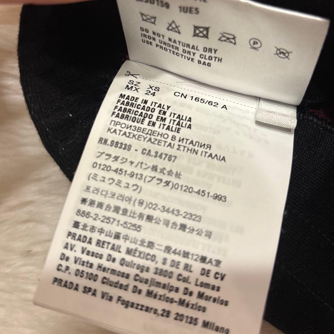 極美品♡ミュウミュウ miumiu ロゴ ワンポイント ジャージスカート 赤