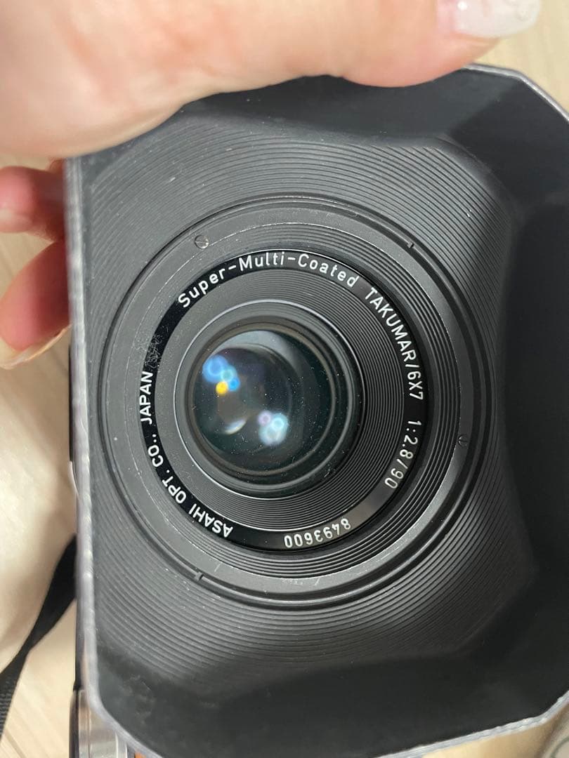 PENTAX 67 中判フィルムカメラ　レンズグリップ付き