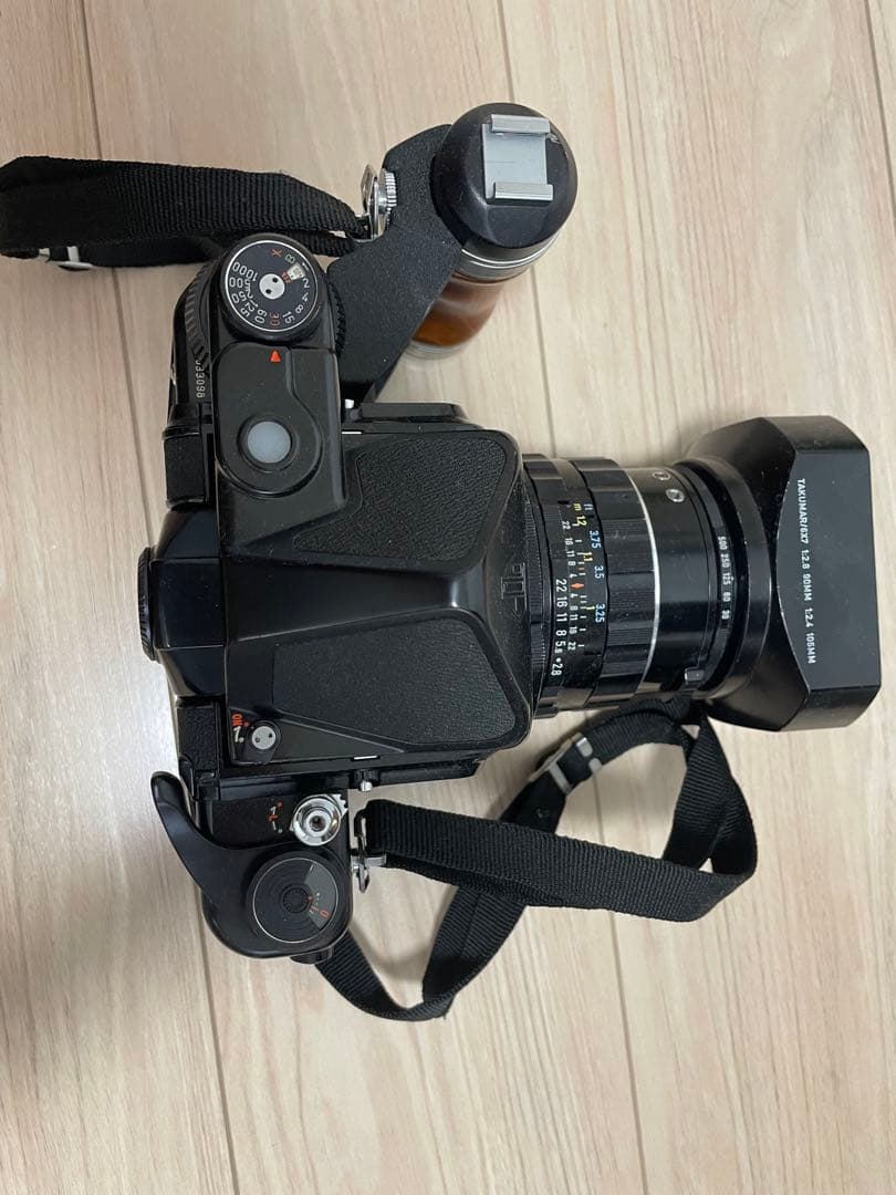PENTAX 67 中判フィルムカメラ　レンズグリップ付き