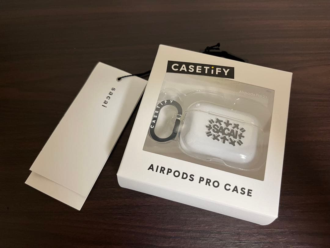 sacai✖️CASETiFY AirPods Pro Case ホワイト
