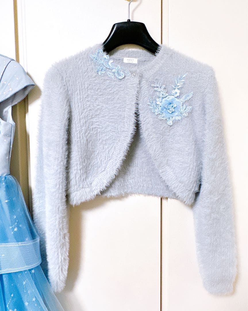 本日限定10%OFF オーバーメイド発表会ドレス&カーディガン130cm