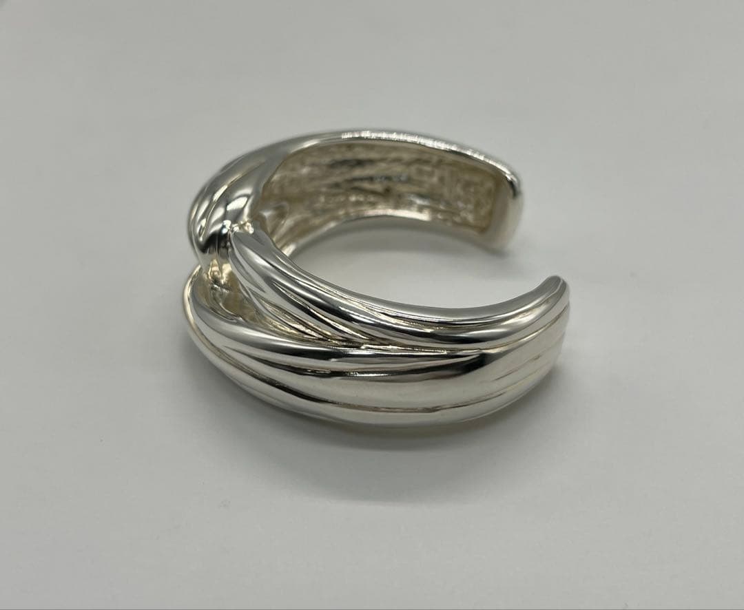 イヴサンローラン YVES SAINT LAURENT ノットカフバングル SV