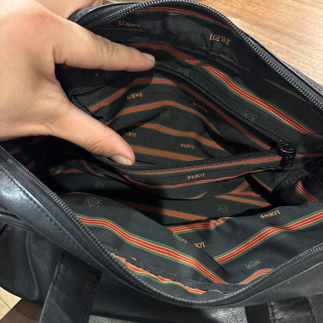 専用 LOEWE ロエベ レザーミニボストンバッグ