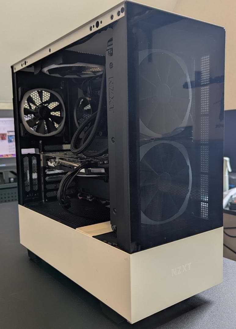 自作PC Ryzen5 5600X NZXT B550 Radeon RX580