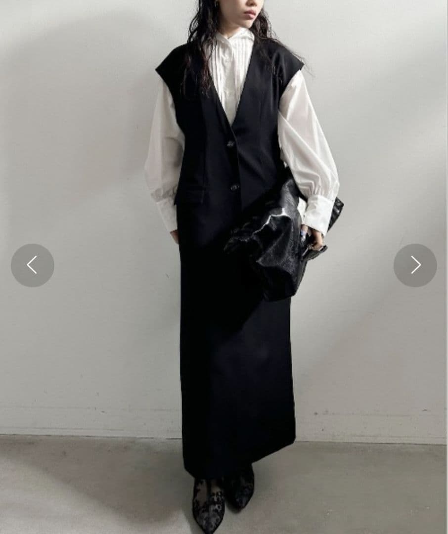 Ameri　OTONA MUSE SET UP CLASSIC DRESS