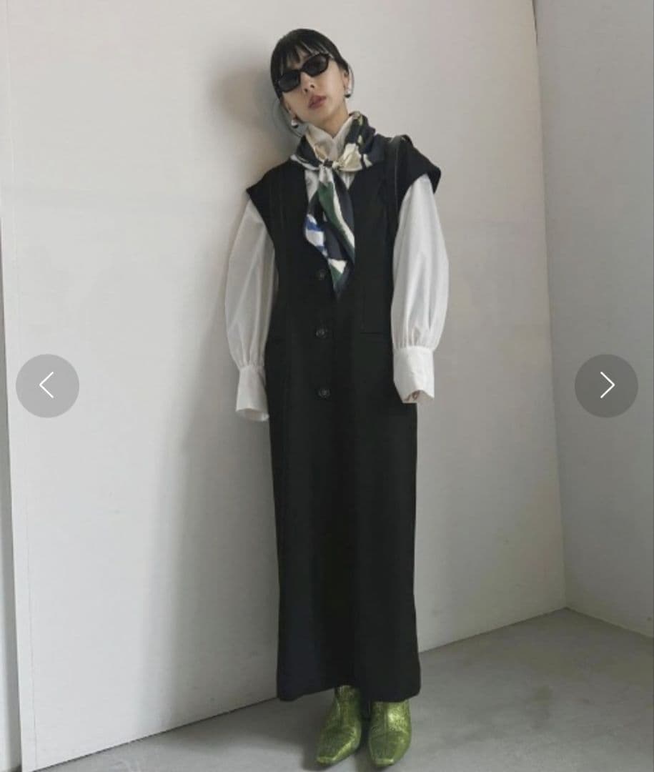 Ameri　OTONA MUSE SET UP CLASSIC DRESS