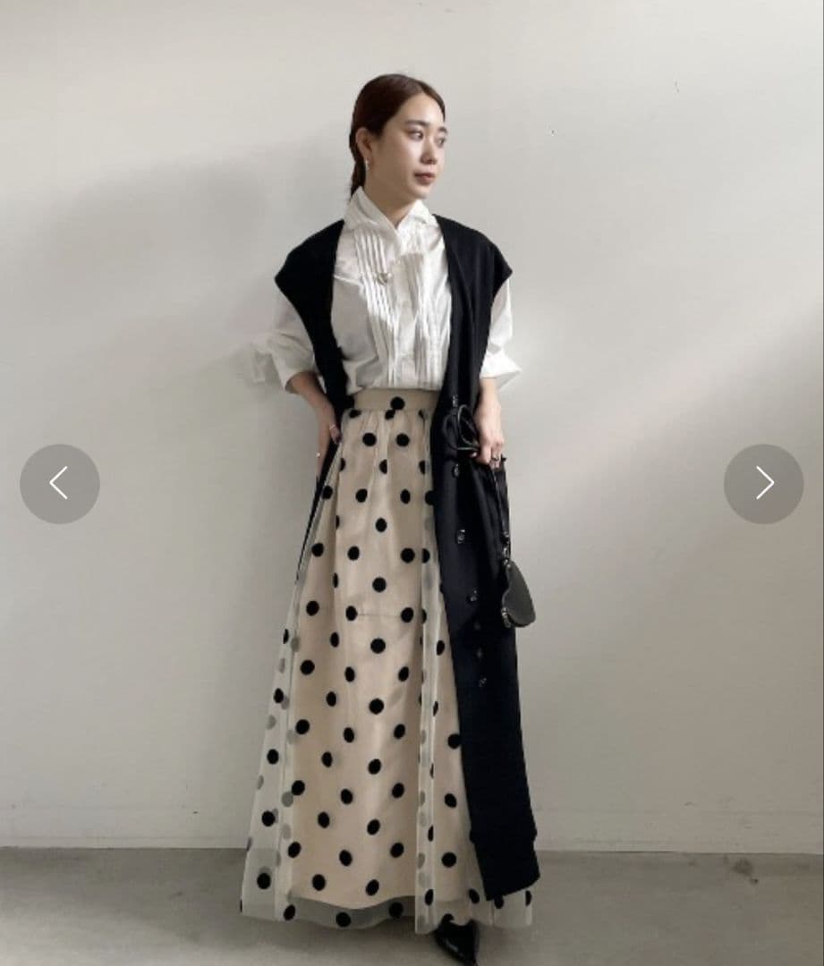 Ameri　OTONA MUSE SET UP CLASSIC DRESS