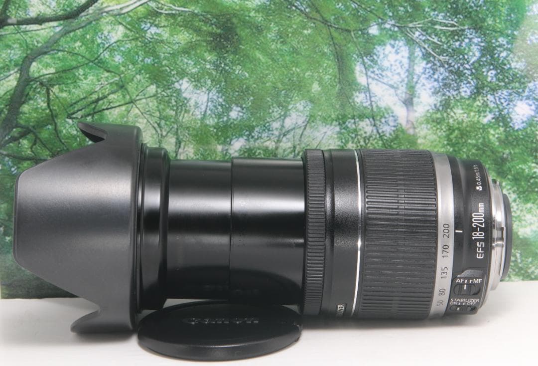 ❤手ぶれ補正する超便利な１本☆canon EF-S 18-200mm IS❤