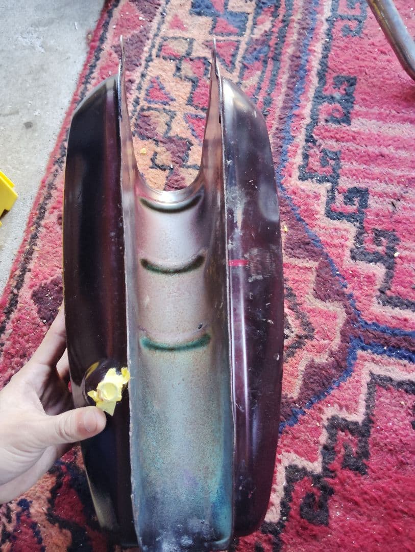 車種不明　dt mr gt50 at1　タンク　モトクロス　オフロード