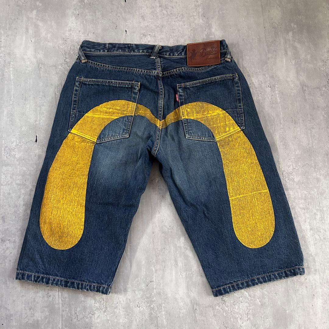 EVISU SIOTANI BROTHERS コラボ 大カモメ デニム W32