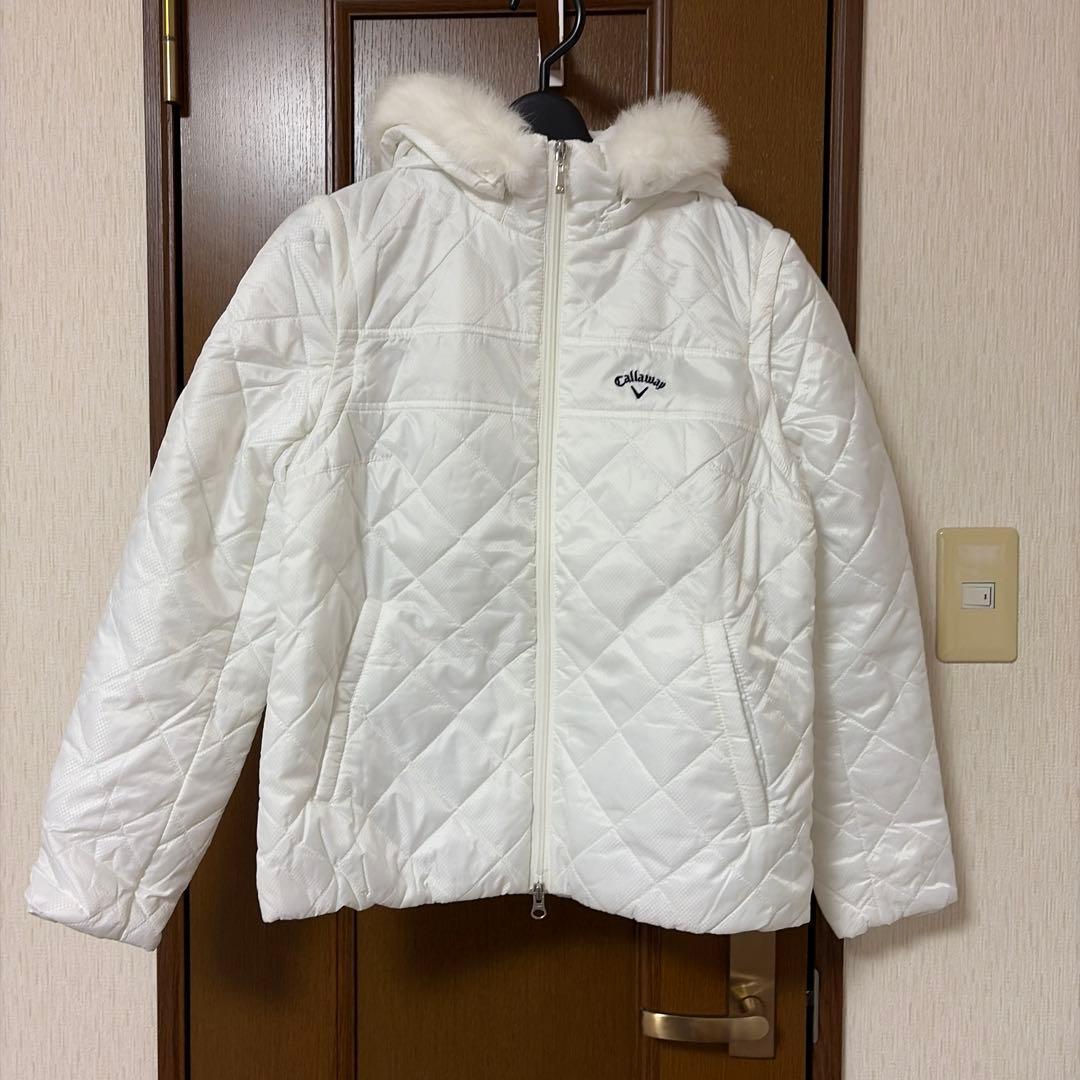 美品☆キャロウェイ Callaway レディースジャケット M ホワイト