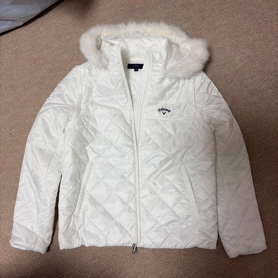 美品☆キャロウェイ Callaway レディースジャケット M ホワイト