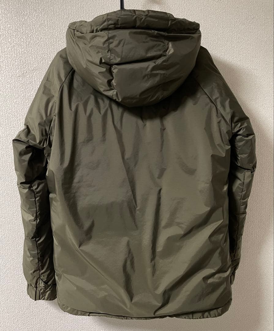 【美品】ナンガ オーロラテックス 日本製 L オリーブ色 NANGA