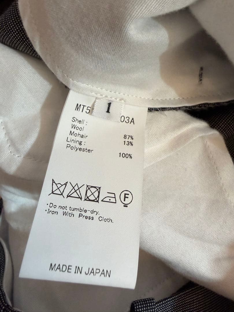 MAATEE&SONS 25ss forever slacks 永遠スラックス