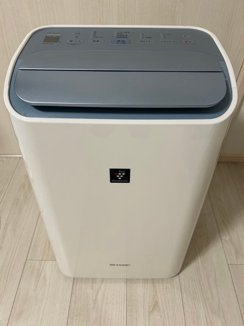 【SHARP/説明書付】CV-EF120-W 空気清浄機・除湿機・衣類乾燥機