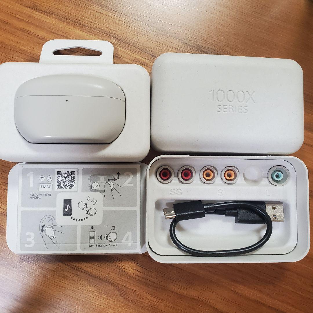 Sony WF-1000XM5 ワイヤレスイヤホン プラチナシルバー