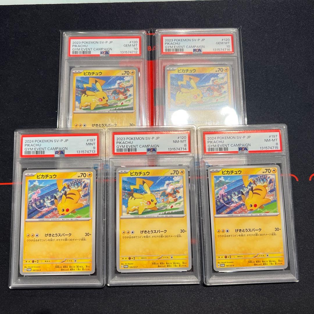 レ*ン様 ピカチュウ5枚セット