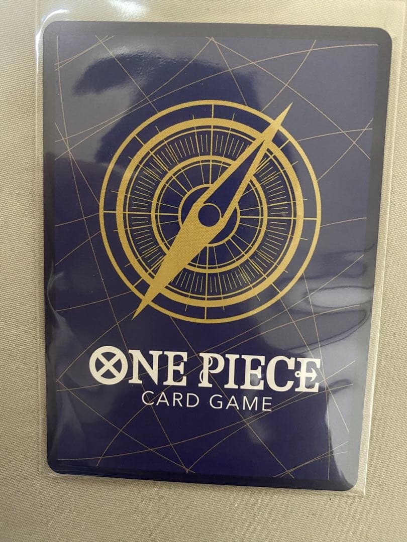 ワンピースカード モンキー・D・ルフィ コミパラ OP13-118