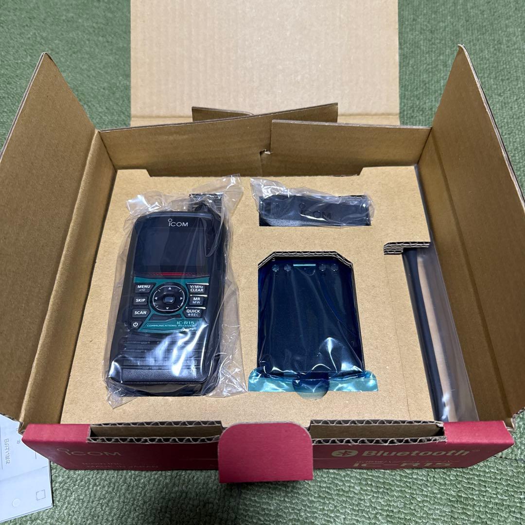 IC-R15 受信改造済み