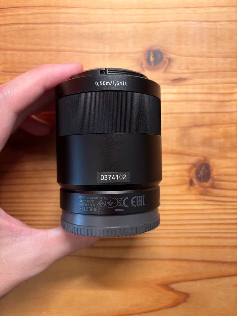SONY FE 55mm F1.8 ZEISS レンズ