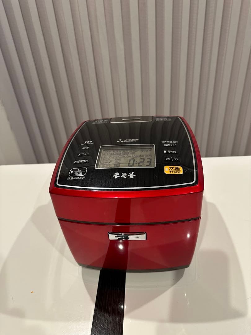 炊飯器 本炭釜　釜に割れ有り