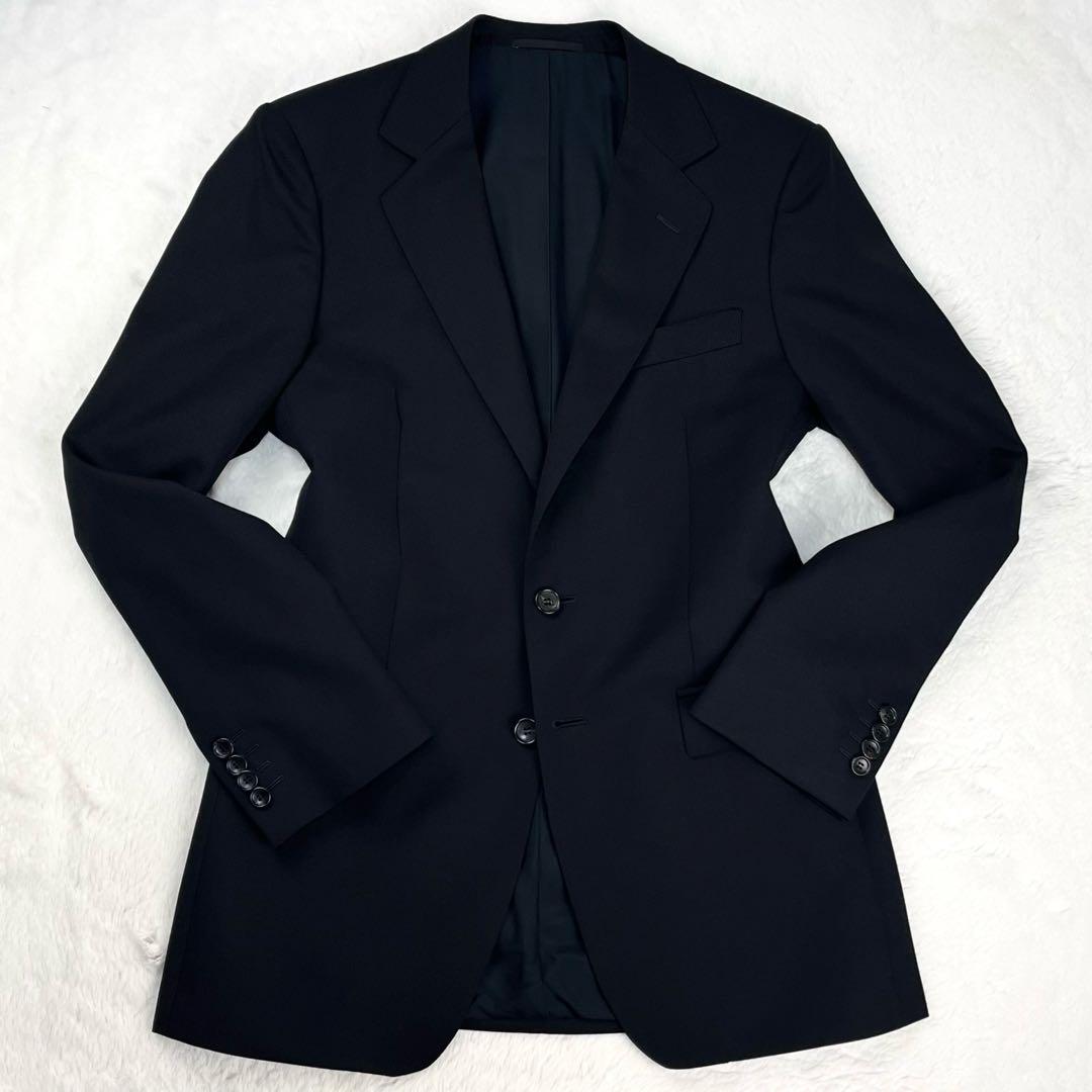 極美品 トムフォード期 GUCCI マットブラック スーツ セットアップ 48R