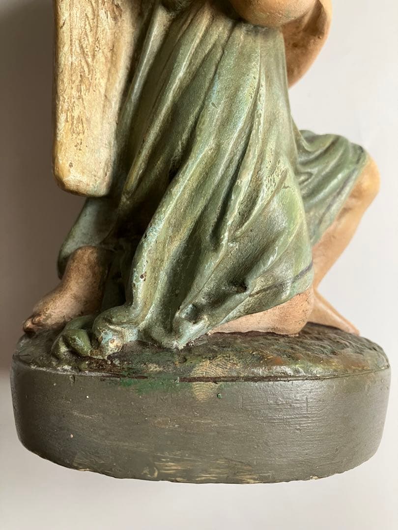 祈りの天使の像　アンティーク