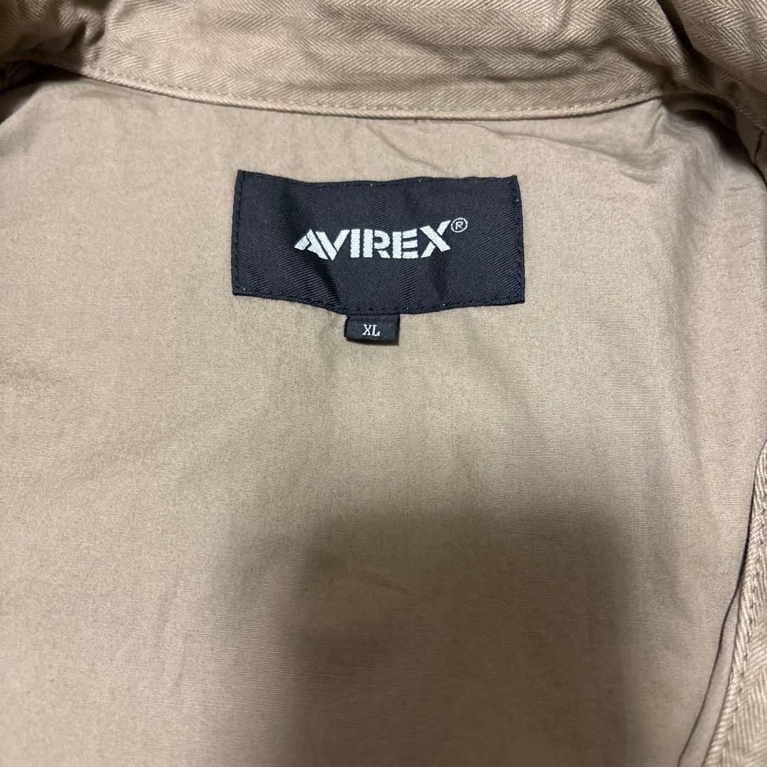 AVIREX M-65フィールドジャケット VINTAGE WASHミリタリー