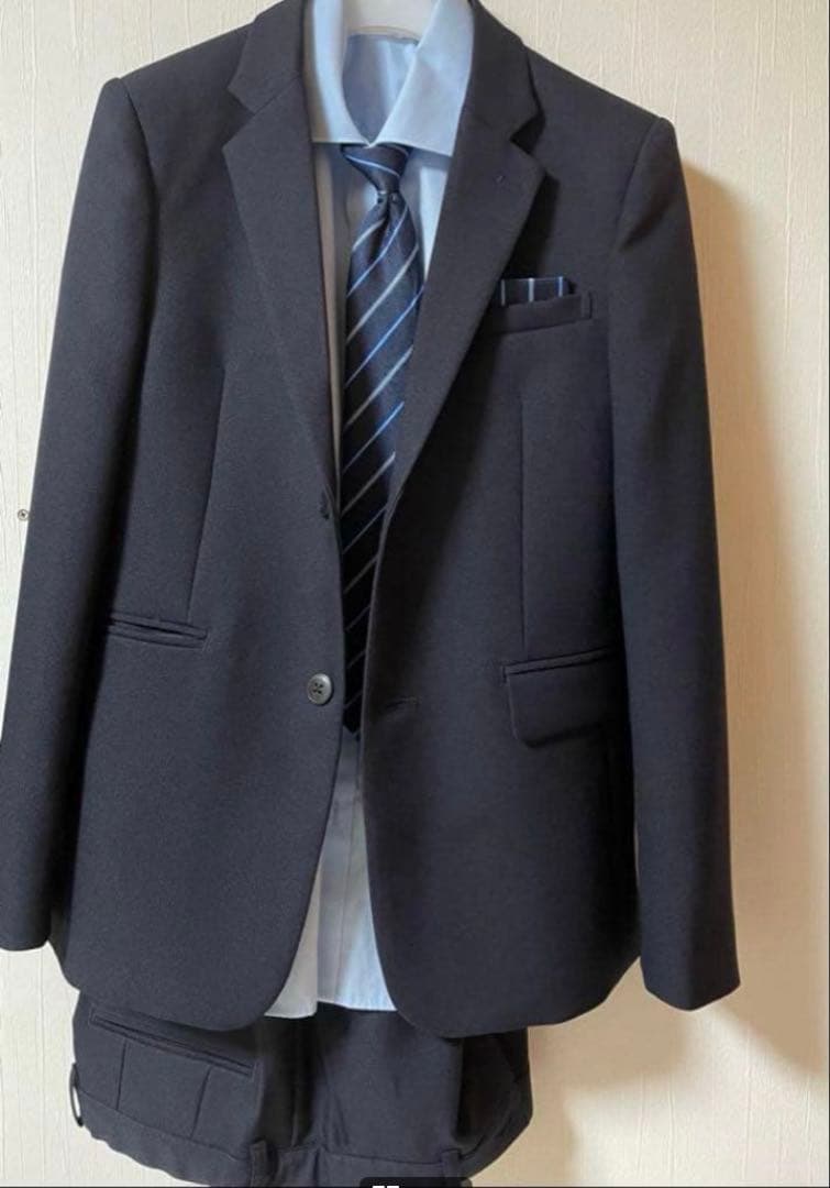 男の子　フォーマルスーツ160 ネイビー