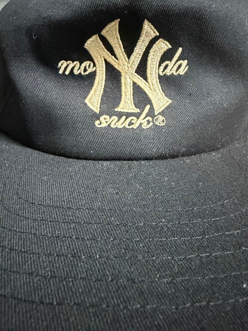 MONDAYSUCK NYC Cap マンデーサック　ブラック