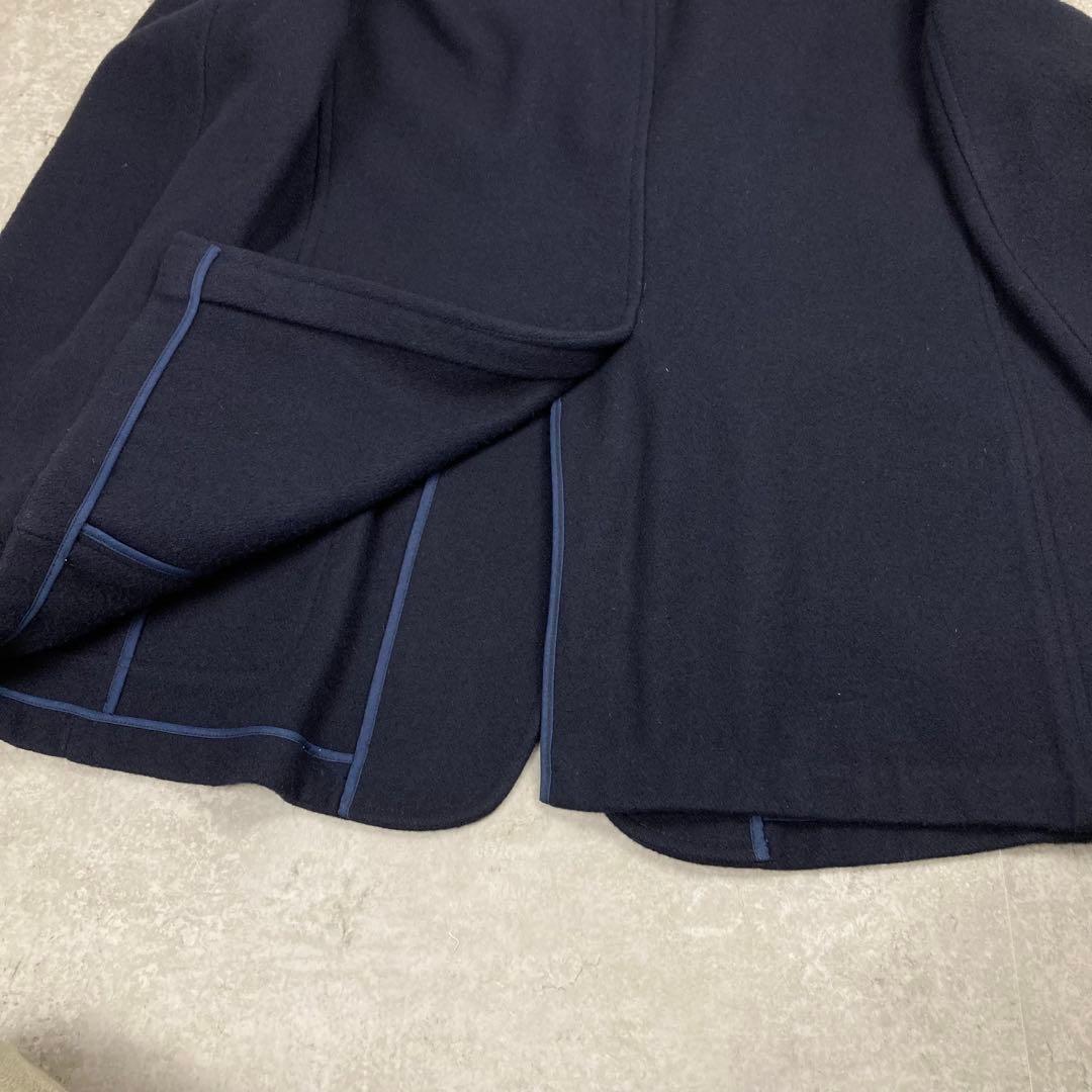 ポロバイラルフローレン　紺ブレ　ブレザー　エンブレム　ワッペン　アメリカ製　L