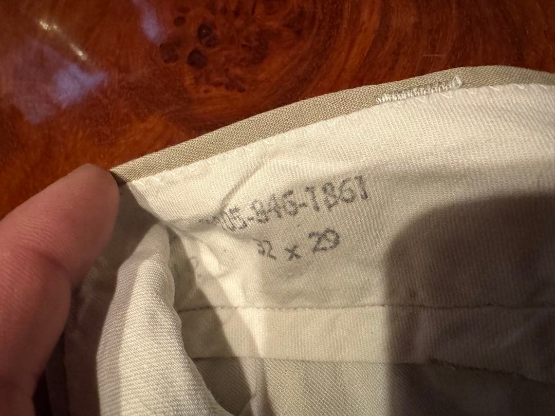 60'sビンテージUSAF実物チノW32L29希少